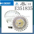 12 v regulável mr16 gu5.3 levou lumen12V 5w mr16 bulbo levou luz do ponto TUV CE APROVAÇÃO DO UL